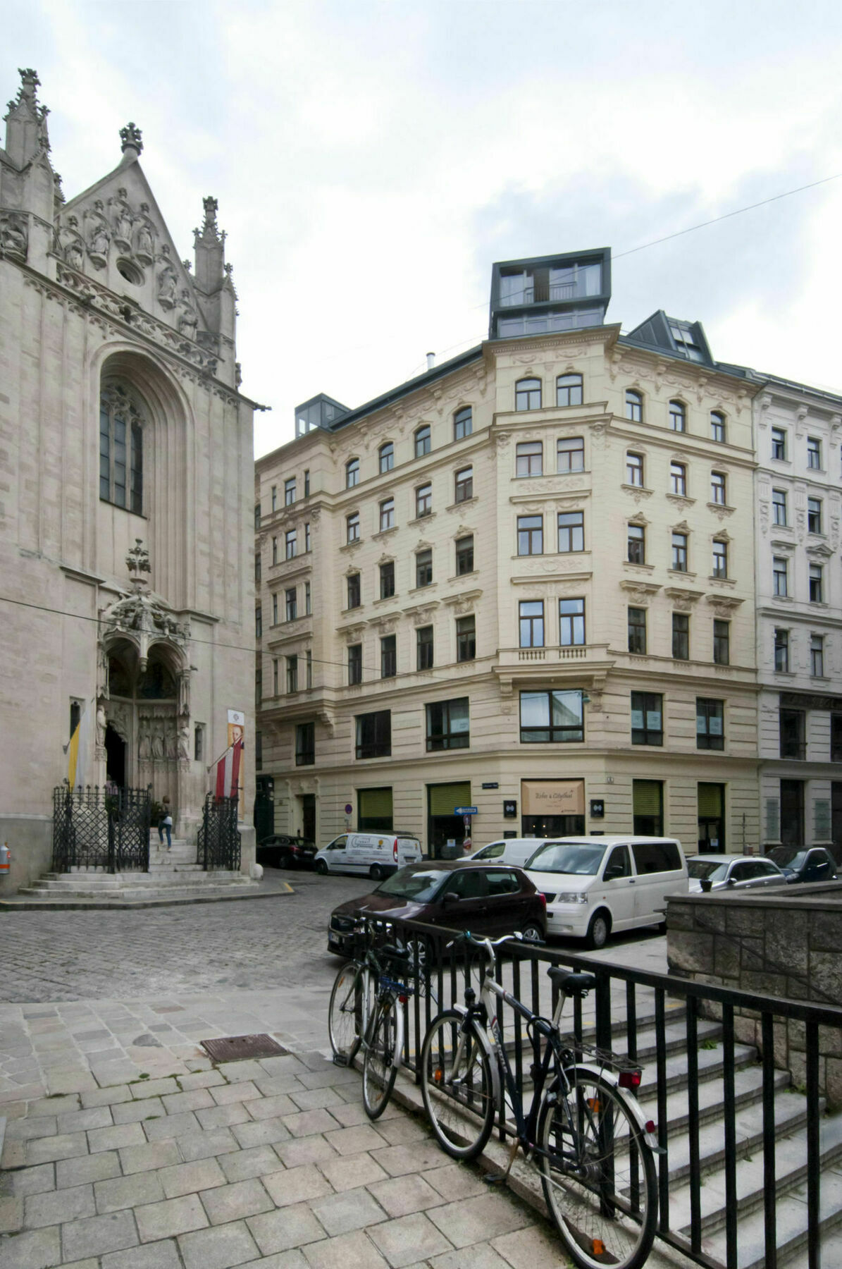 Penthouse At Passauer Platz Appartement Wenen Buitenkant foto